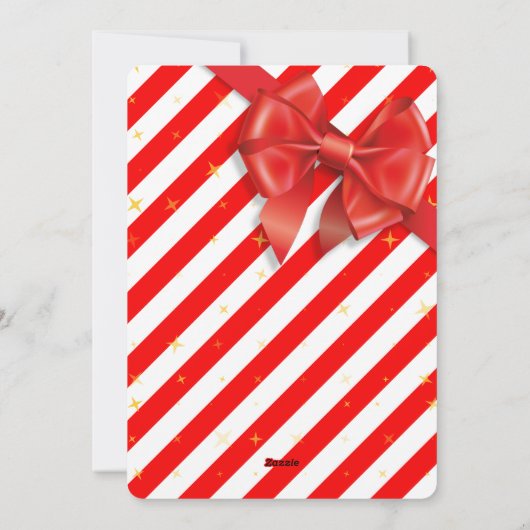 エルフの到着通知 | 北極からの特別な贈り物 シーズンカード (裏面)