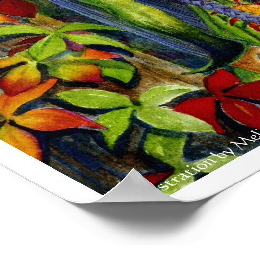 エルフの女司祭 ポスター (角)