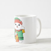 エルフの招き猫 コーヒーマグカップ (正面右)