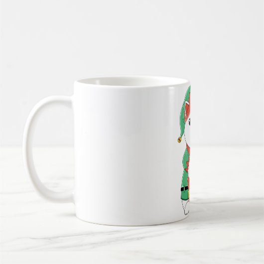 エルフの招き猫 コーヒーマグカップ (左)
