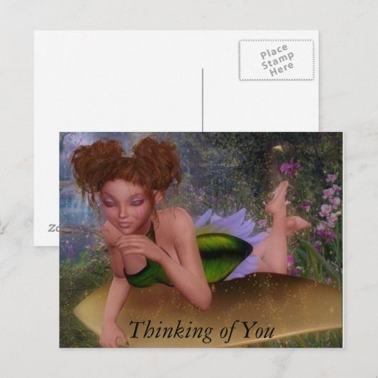 エルフの秘密 ポストカード (正面/裏面)