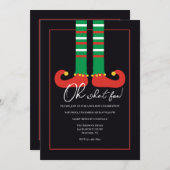 エルフの靴の招待状 招待状 (正面/裏面)