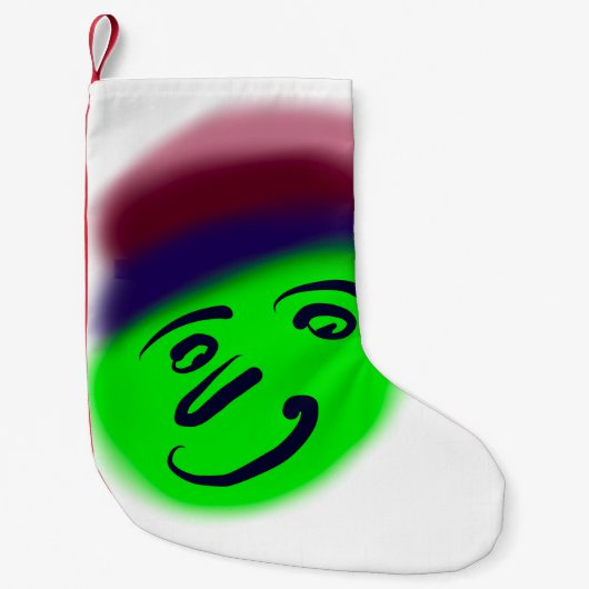 エルフの靴下 スモールクリスマスストッキング (正面)
