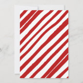 エルフをテーマにしたホリデー・クリスマス・パーティ 招待状 (裏面)