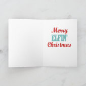 エルフィンおもしろいクリスマス シーズンカード (内部)