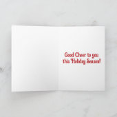 エルフィンコテージ応援クリスマス カード (内部)