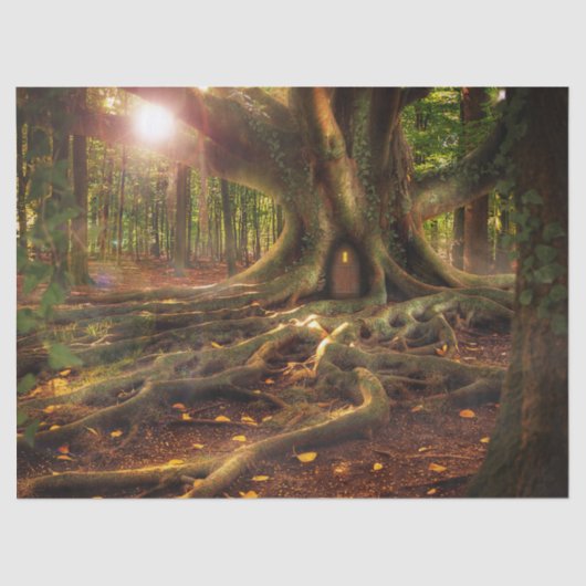 エルフィンツリーハウスティッシュペーパー 薄葉紙 (正面)