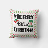 エルフィンメリーのクリスマス クッション (裏面)