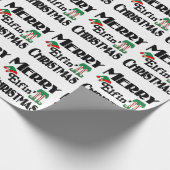 エルフィンメリーのクリスマス ラッピングペーパー (角)