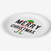 エルフィンメリークリスマス ペーパープレート (アングル)