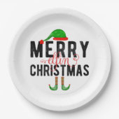 エルフィンメリークリスマス ペーパープレート (正面)