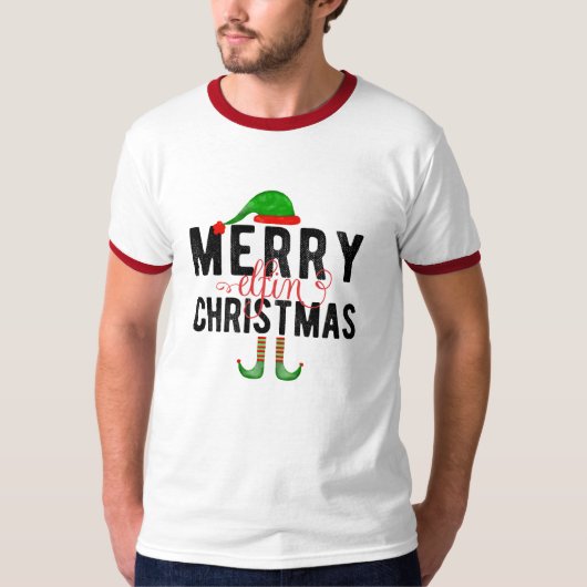 エルフィンメリークリスマス Tシャツ (正面)