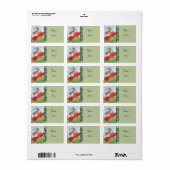 エルフェイムブルーメンベエアドレスソーフクレバー ラベル (フルシート)