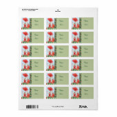 エルフェイムブルーメンベエアドレスソーフクレバー ラベル (フルシート)