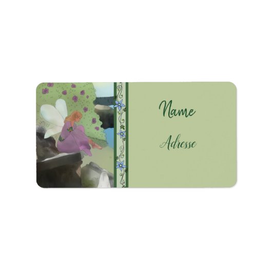 エルフェイムブルーメンベエアドレスソーフクレバー ラベル (正面)