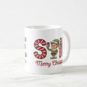 エルフェメリークリスマス コーヒーマグカップ (正面右)