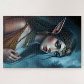 エルフエレガントン美しいジグソーパズル ジグソーパズル (横)