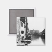 エルフルト川ゲラ,ティリニア, c.1910 マグネット (正面/裏面)