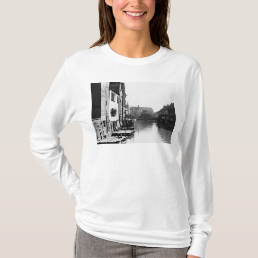 エルフルト、Thiringia、c.1910の川ゲーラ Tシャツ (正面)