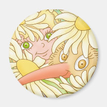 エルフルーダとキウイはデイジー磁石