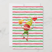 エルフレッド·アップ·ホリデー·パーティー·バッシュを開こう 招待状 (裏面)