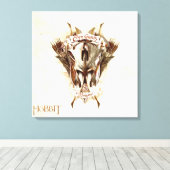 エルフ兵器 キャンバスプリント (インサイチュ (ウッドフロア))