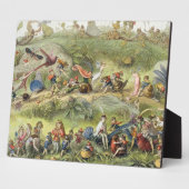 エルフ王の勝利行進の挿絵 フォトプラーク (側面)