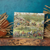 エルフ王の勝利行進の挿絵 フォトプラーク (側面)