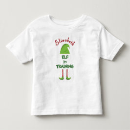 エルフ見習いパーソナライズTシャツ トドラーTシャツ
