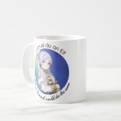 エルフ2をするわ コーヒーマグカップ (正面左)