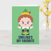 エルフ ザ ムービー | かわいい相棒 カード (黄色い花)