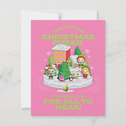 エルフ ザ ムービー | クリスマスを広げる最高の方法 ノートカード (正面)