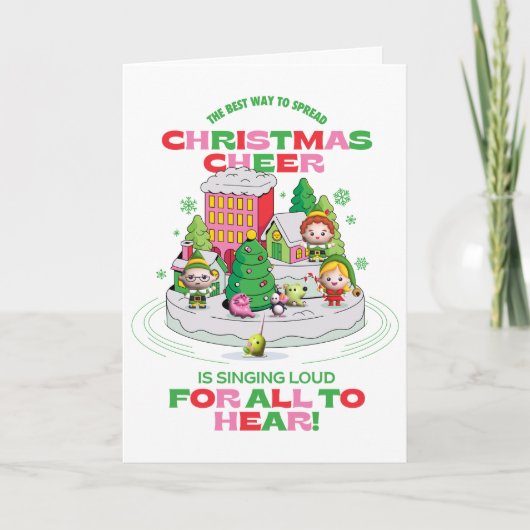 エルフ ザ ムービー | クリスマスを広める最高の方法 カード (正面)