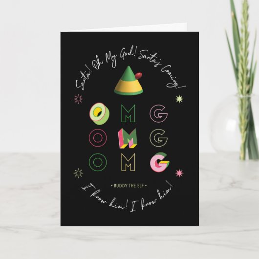 エルフ・ザ・ムービー | サンタOMG カード (正面)