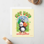 エルフ ザ ムービー | 今はダメ、アークティックパフィン！ ノートカード (正面/裏面インサイチュ)