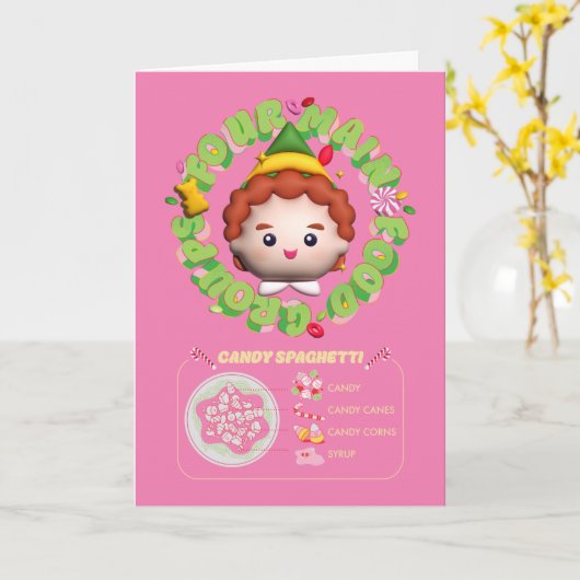 エルフ ザ ムービー | 4つの主な食品グループ カード (黄色い花)