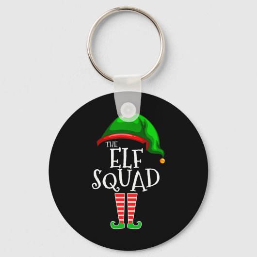 エルフ・スコード家族おそろいクリスマス キーホルダー (正面)