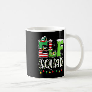 エルフ ファミリー クリスマス マッチング パジャマ 面白い Xmas イ コーヒーマグカップ
