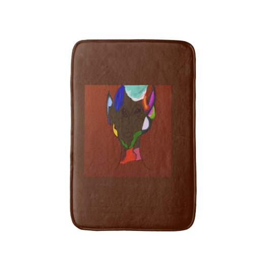 エルフ・マップ・アート バスマット (正面縦)