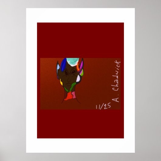 エルフ・マップ・アート ポスター (正面)