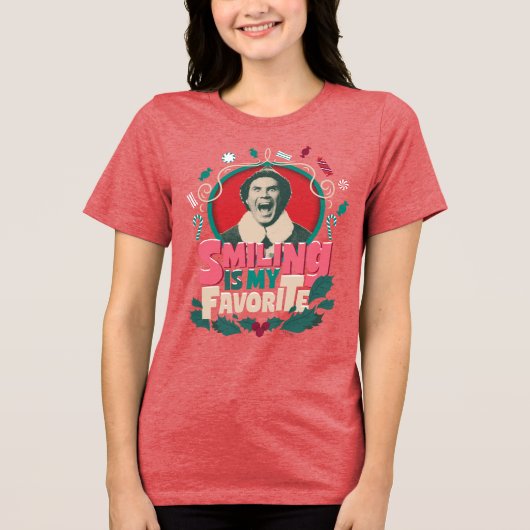 エルフ - 笑うのが大好き トライブレンドＴシャツ (正面)