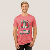 エルフ - 笑うのが大好き トライブレンドTシャツ (正面全面)