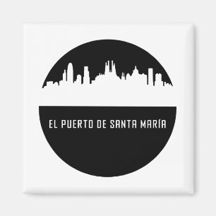 エルプエルトデサンタマリア スペインの都市 マグネット