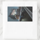 エルプフィルハーモニーハンブルク 長方形シール (バッグ)