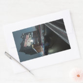 エルプフィルハーモニーハンブルク 長方形シール (封筒)