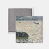 エルベで帰還する造船所の労働者たち マグネット (正面/裏面)