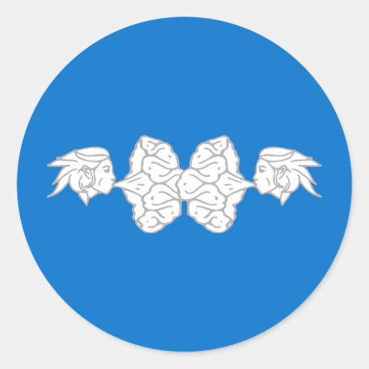 エルベガストポスペースバッジのカントン ラウンドシール (正面)