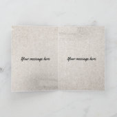 エルベンウッド星形五角形グリーンリーフ シーズンカード (内部)