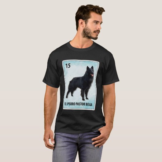 エルペルロ牧師ベルガメキシコベルギーシェプドッグカー Tシャツ (正面フル)