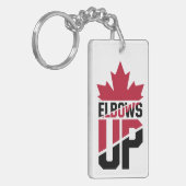 エルボアップカナダ キーホルダー (正面左)